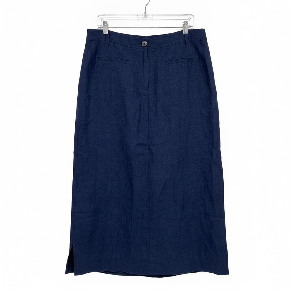 Talbots Blue Midi Skirt | Womens 14